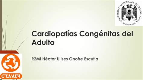 Cardiopatías Congénitas Del Adulto Ppt