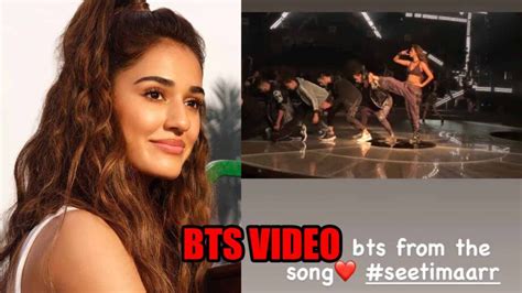 Disha Patani Shares BTS Video From Shoot Of Radhe Your Most Wanted