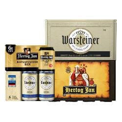 SPAR Hertog Jan Of Warsteiner Pils Krat Of 6 Pack Blik Aanbieding