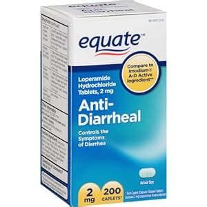 Amazon Equate Anti Diarrheal Loperamide Mg Caplets