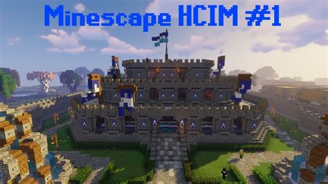 So I Started A Hardcore Ironman Minescape HCIM 1 YouTube