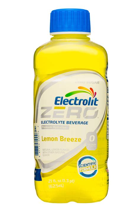 View Media 39375 Electrolit 21oz 2022 Electrobev Lemonbreeze Front