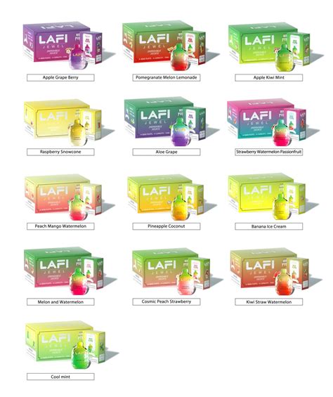 Lafi Jewel 8000 Puffs 15ml Liquid Disposable Vape Lafi Vape