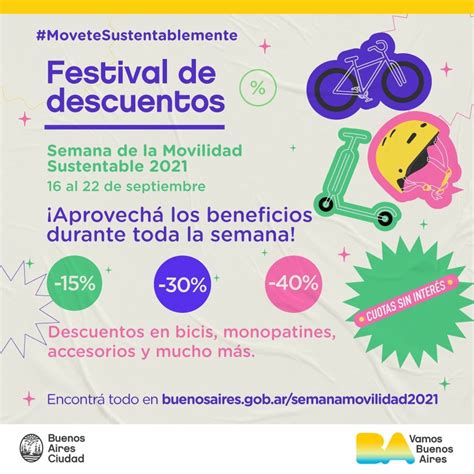 Semana De La Movilidad Sustentable 2021 Buenos Aires Commbi