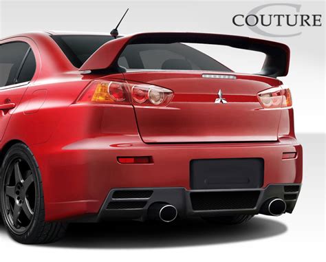 Polyurethane Rear Bumper Body Kit For Mitsubishi Evolution