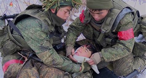 north korean army blamed russia  early casualties  kursk state tv