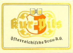 Drink Label Kurpils Brau Union Österreich AG AustriaCol AT BEER 000253