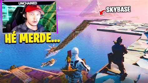 🔥dÉfi Faire Top 1 En Skybase En Restant Accroupi Toute La Partie Fortnite Chapitre 2 Saison