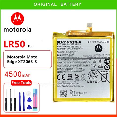 Motorola Bater A De Repuesto Lr Lr Original Mah Para Motorola