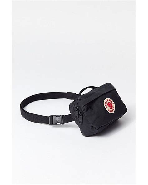 Fjallraven Kanken Hip Pack In Black Lyst