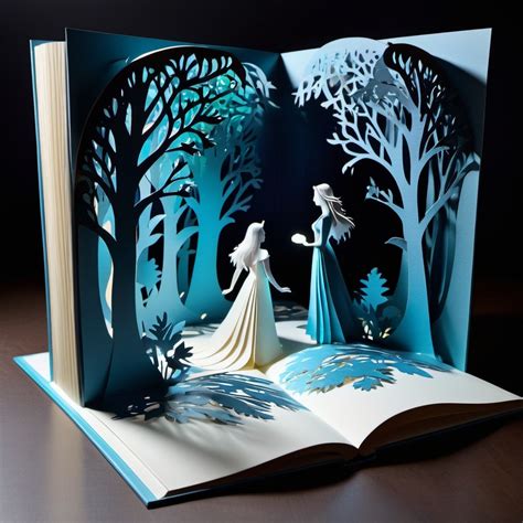 An Exquisitely Crafted Pop Up Art Book Comes