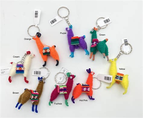 Llama Keychains Atelier Yuwa Ciao Jp