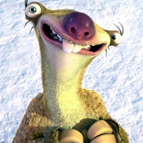 Sid Sloth Scrat Youtube Ice Age Png Free Download Artofit