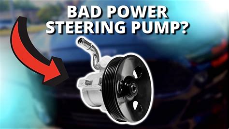 Symptoms Of A Bad Power Steering Pump Youtube