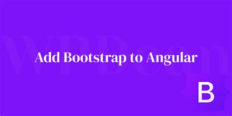 Angular Amplified Adding Bootstrap To Angular