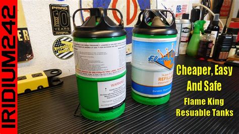 Safely Refill Lb Propane Cylinders With Flame King Resuable Tanks