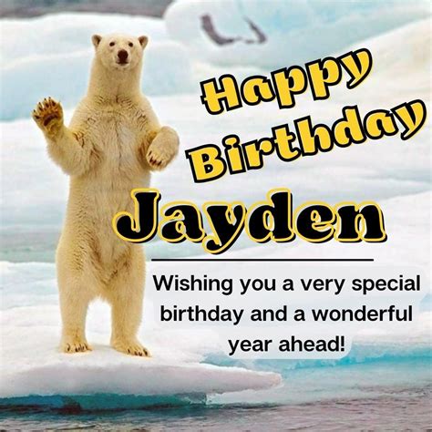 Happy Birthday Jayden Images and Funny Cards