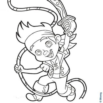 Coloriage Jake Et Les Pirates Du Pays Imaginaire Coloriages Gratuits