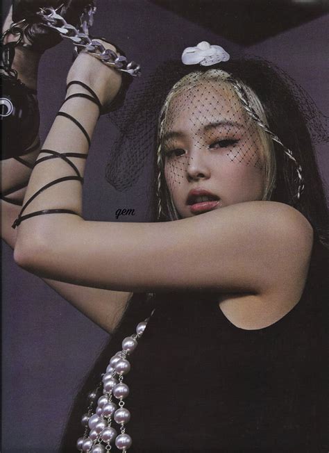 Scan Jennie Blackpink Hylt Special Edition Jennie Blackpink Photo