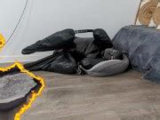 Femdom Bitchsuit Slave Butt Plug Training Mistress Leather Bitch Suit Mommy Milf Step Mom Orgasm