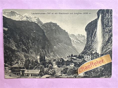 Lauterbrunnen Mit Staubbach Und Jungfrau Kaufen Auf Ricardo