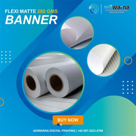 Jual CETAK BANNER CETAK SPANDUK BANNER MURAH FLEXI 280 GSM Kab