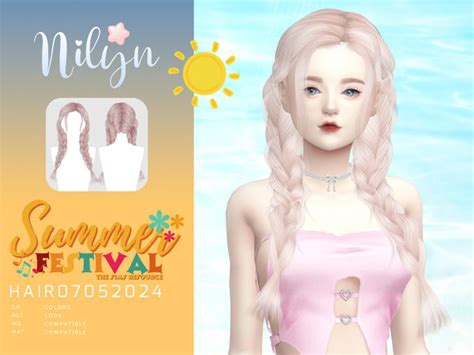 The Sims Resource Summer Festival HAIR07052024