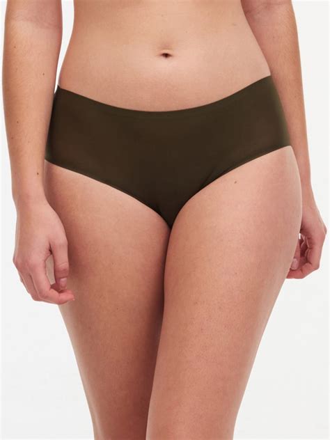 Chantelle Soft Stretch Hipster Khaki MarieSue Lingerie