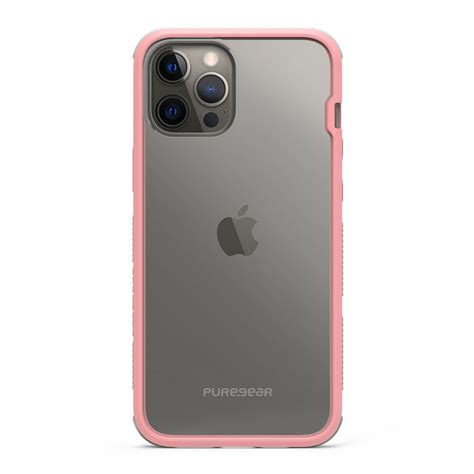 Puregear Apple Iphone Pro Dualtek Clear Pink Gray