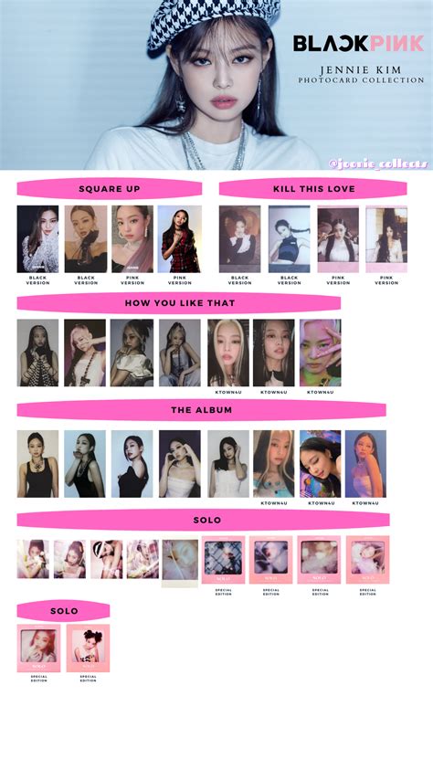 List Template Templates Kpop Merch I Need To Know Photocard Photo