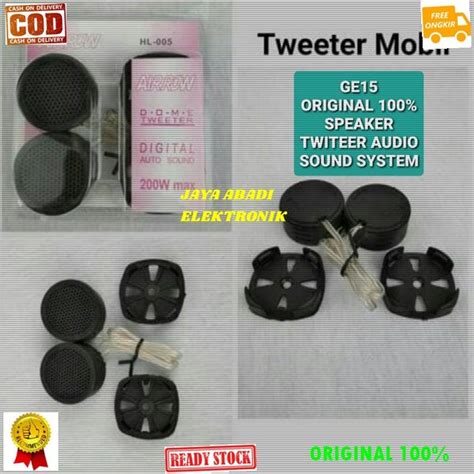 Jual ORIGINAL SPEAKER MINI SUPER COBRA SPIKER SPEKER TWEETER TWITER