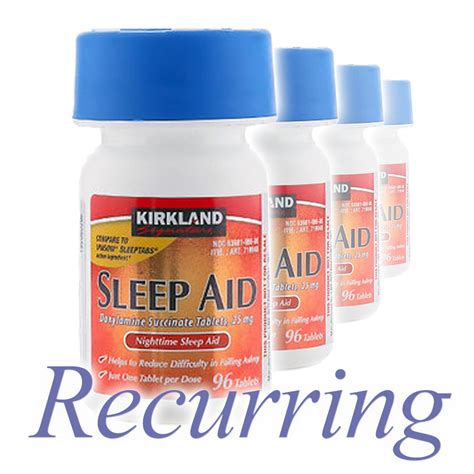 Sleep Aid Recurring - Kirkland Sleep Aid