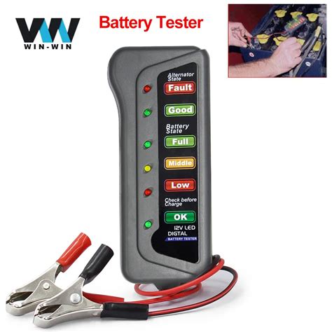 Car battery monitor and thermometer - Wasstop