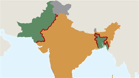 75 years after Partition: These maps show how the British split India | Flipboard