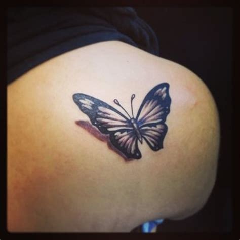 73 Awesome Butterfly Shoulder Tattoos Shoulder Tattoos