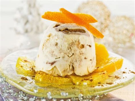 Lebkuchenparfait Mit Orangenfilets Orangen Schokoladen Parfait Von