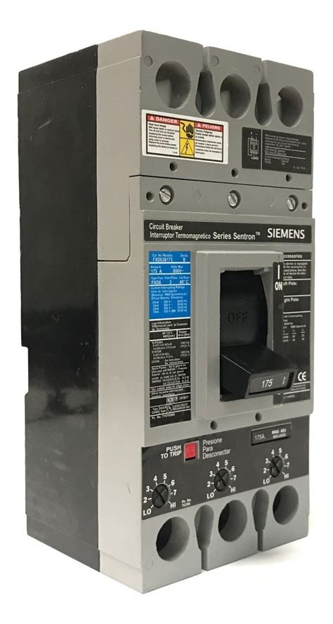 Interruptor Termomagnetico Siemens Fxd B Grupo Abr