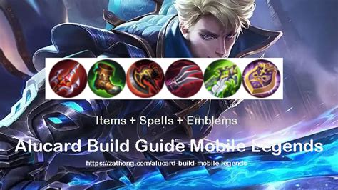 Best Alucard Build Items Emblems Strategy Mobile Legends