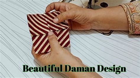 New Gotta Patti Daman Design Ll Beautiful Daman Design Cutting And