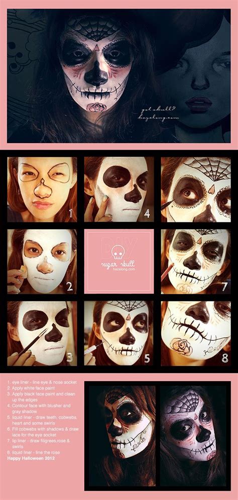 10 Maquillajes De Calavera Que Puedes Hacer Tu Misma Maquillaje De