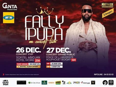 Fally Ipupa en double concert Live à Abidjan ! - Kribios Universal