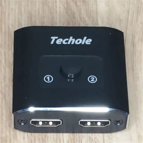 TECHOLE HS305 BI DIRECTIONAL HDMI Switch 4K HDMI Splitter 2 In 1 Out