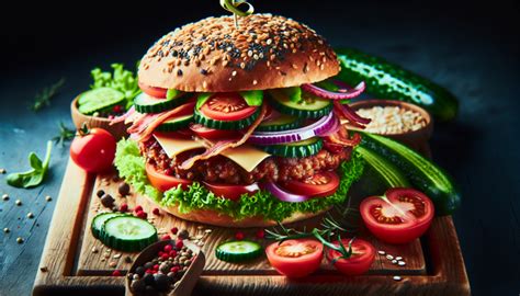 Hamburguesa Baja en Calorías Deliciosa y Saludable Recetas Fáciles