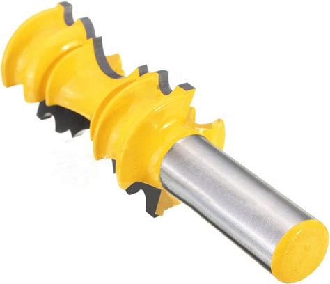 Menuiserie Fraise Router Bit Tige Couronne Section Panneau De