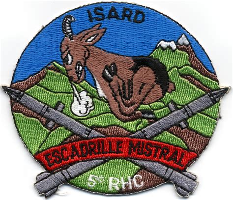 Patch De La Re Escadrille D H Licopt Res D Appui Protection Du E Rhc