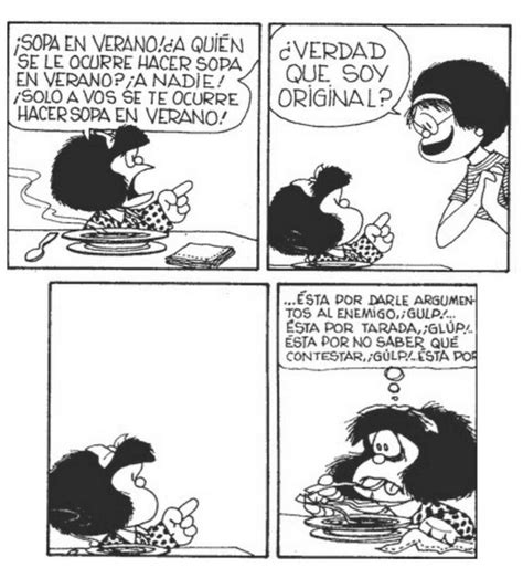 Por qué Mafalda odia la sopa Personajes de mafalda Mafalda