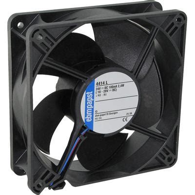 4414L 9293510518 EBM PAPST Fan Axial 119x38mm 24VDC 2 5W 150m3 H