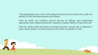 TRANSGENDER SEX EDUCATION Autosaved Pptx