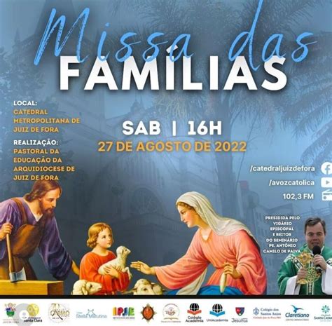 Missa das famílias das escolas católicas Arquidiocese de Juiz de Fora