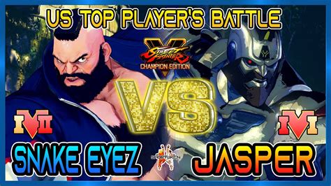 SFV CESnake Eyez Zangief VS Jasper Zangief FT2Street Fighter V